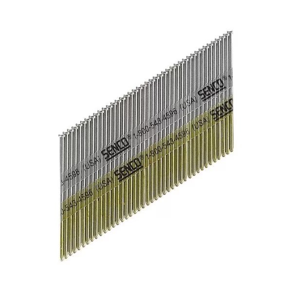 2-1/2 in. 15 Ga. Angled Strip Bright Finish Nails 34 deg 3000 pk, Senco, Mfr#: DA25EPB